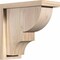 Ekena Millwork Ridgewood Smooth Corbel w/Backplate, Douglas Fir, 5 1/2"W x 12"D x 12"H COR06X12X12RID01SDF - alternate 1